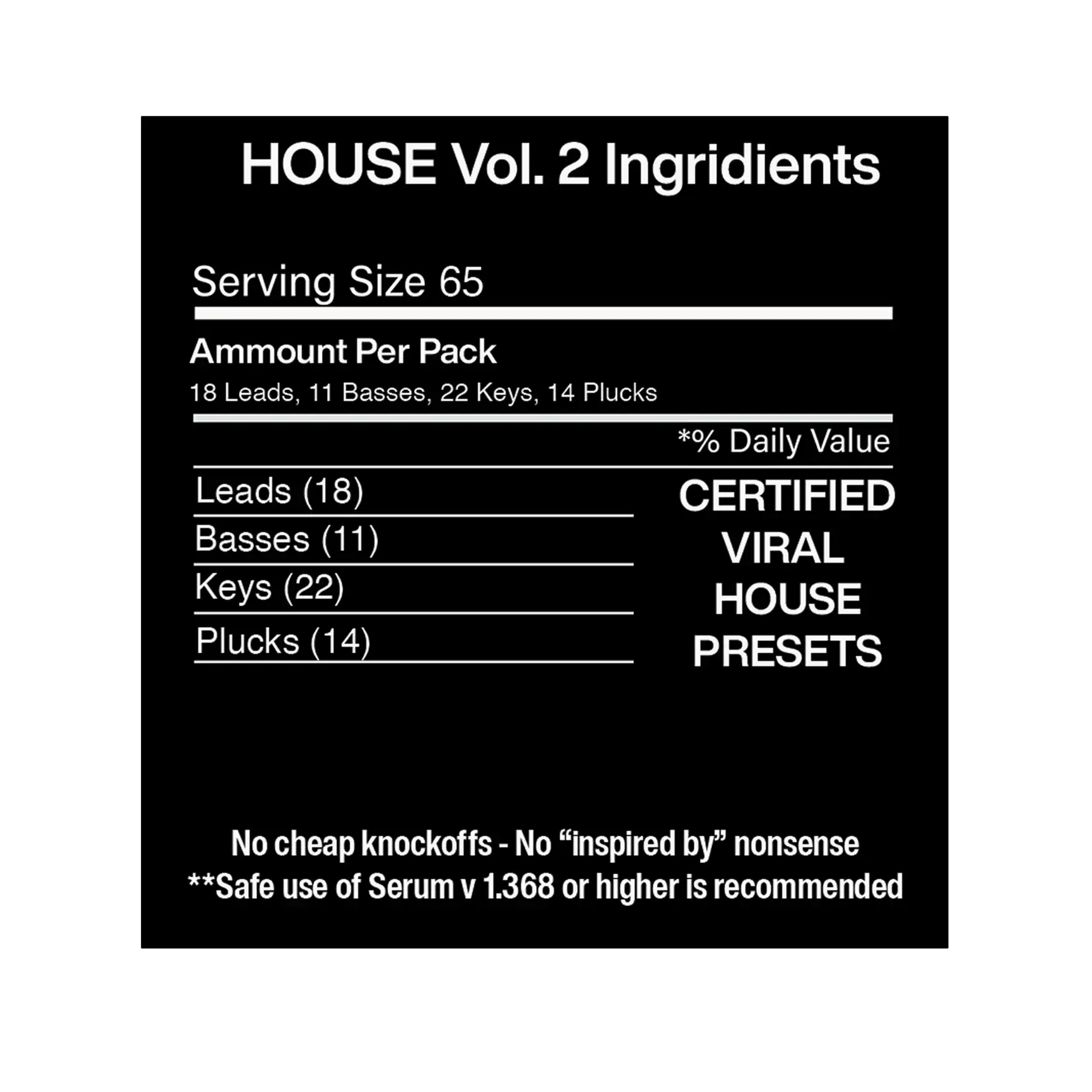 HOUSE Vol. 2 Product vendor