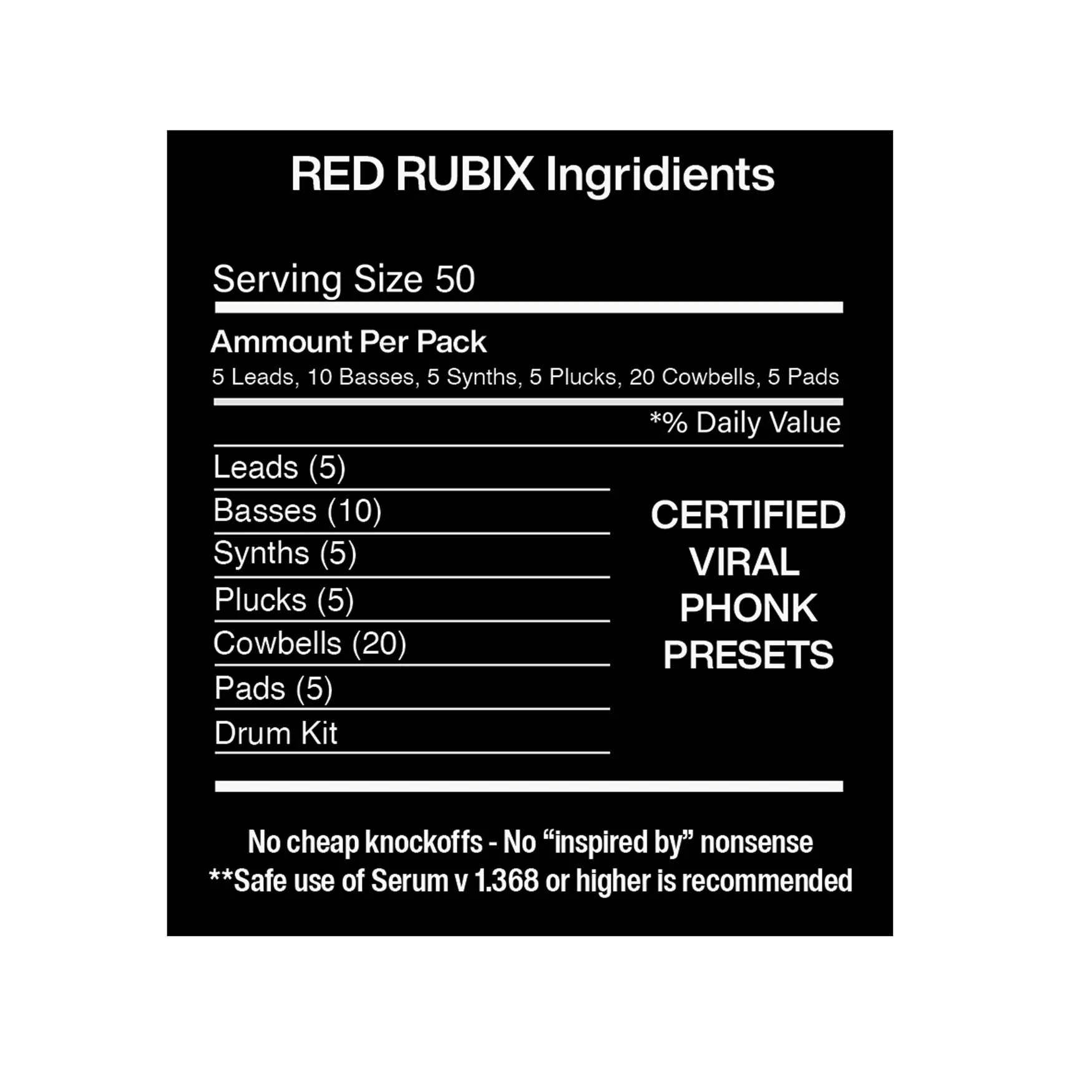 PHONK By REDRUBIX Product vendor
