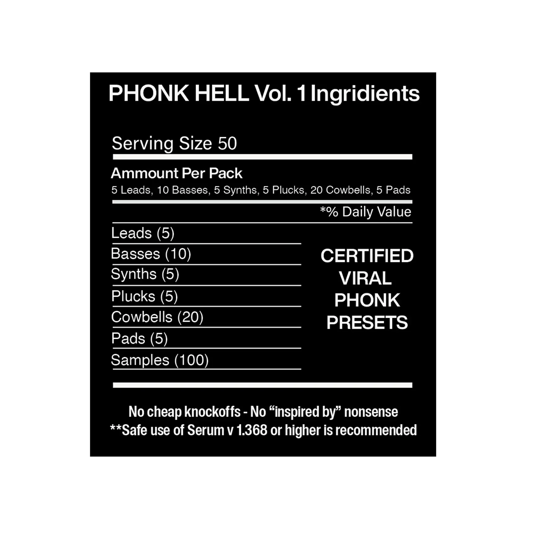 PHONK Hell For Serum Vol. 1