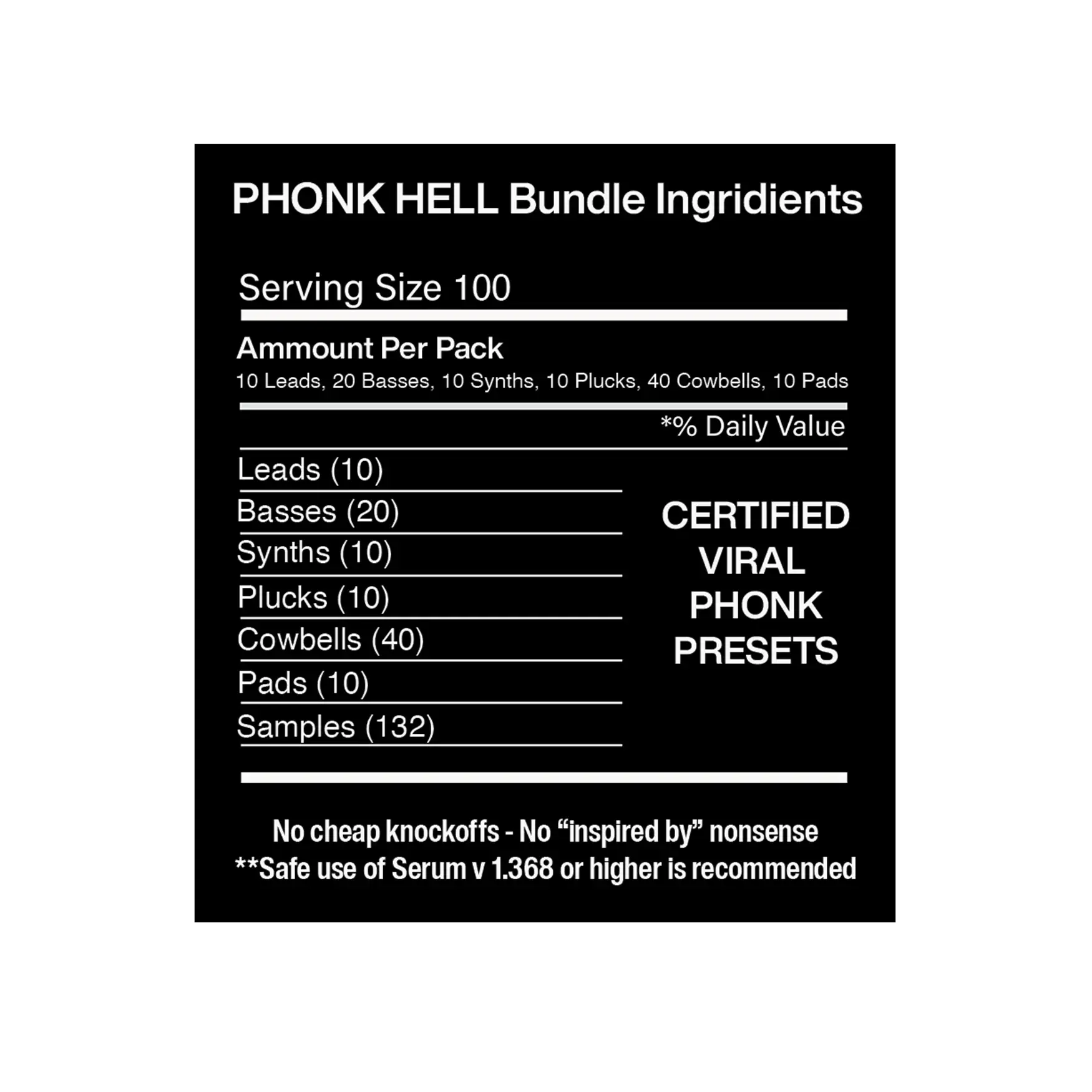 PHONK Hell For Serum Bundle Loopsy