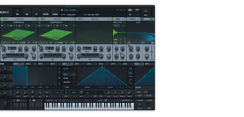 RAVE Vol. 1 Serum Presets for Rave & EDM + MIDI