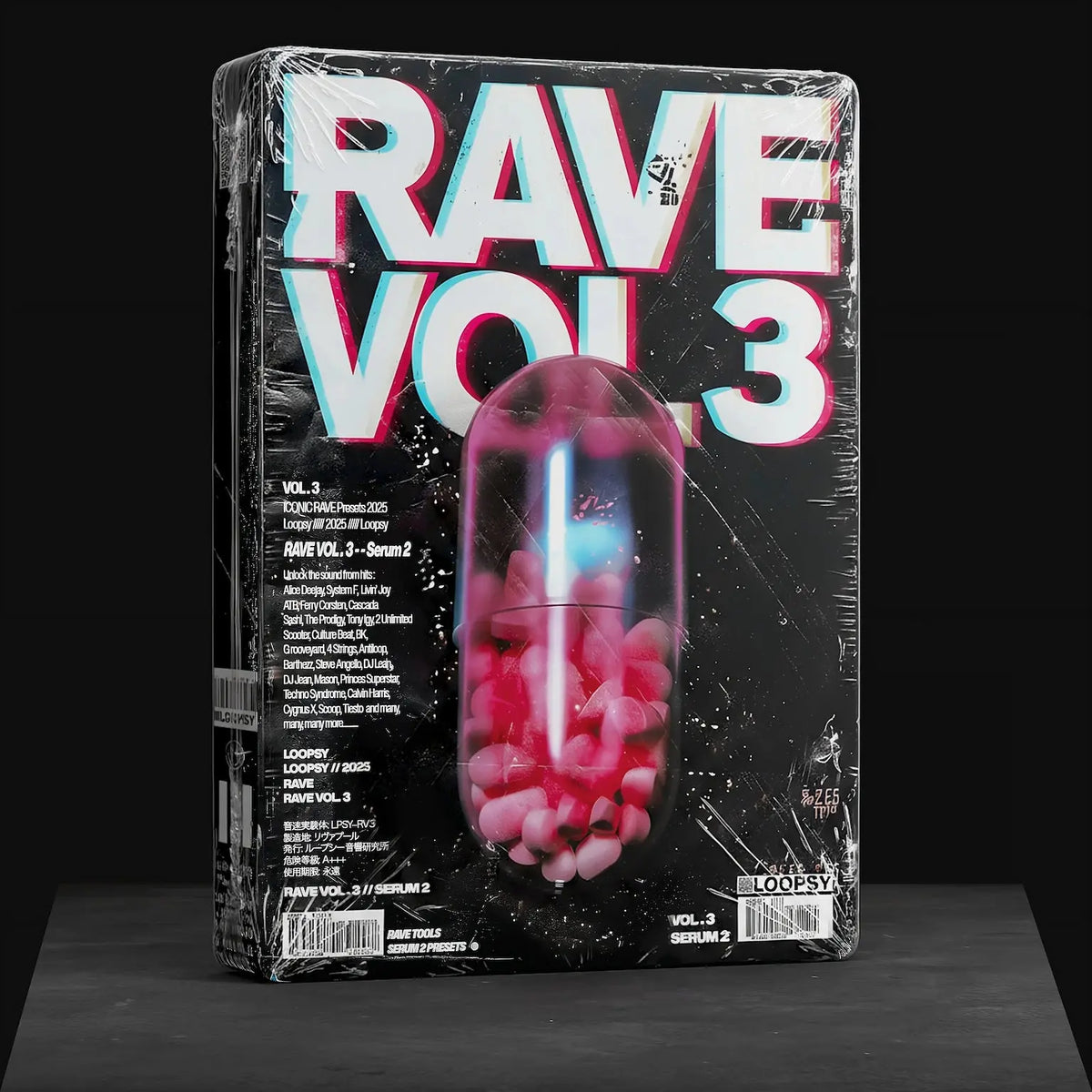 V2 Rave RAVE VOL. 3 - Serum 2 Presets | Rave Presets by Loopsy